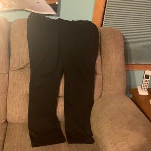Sonoma Woman’s Black “Modern Straight” Slacks 12P